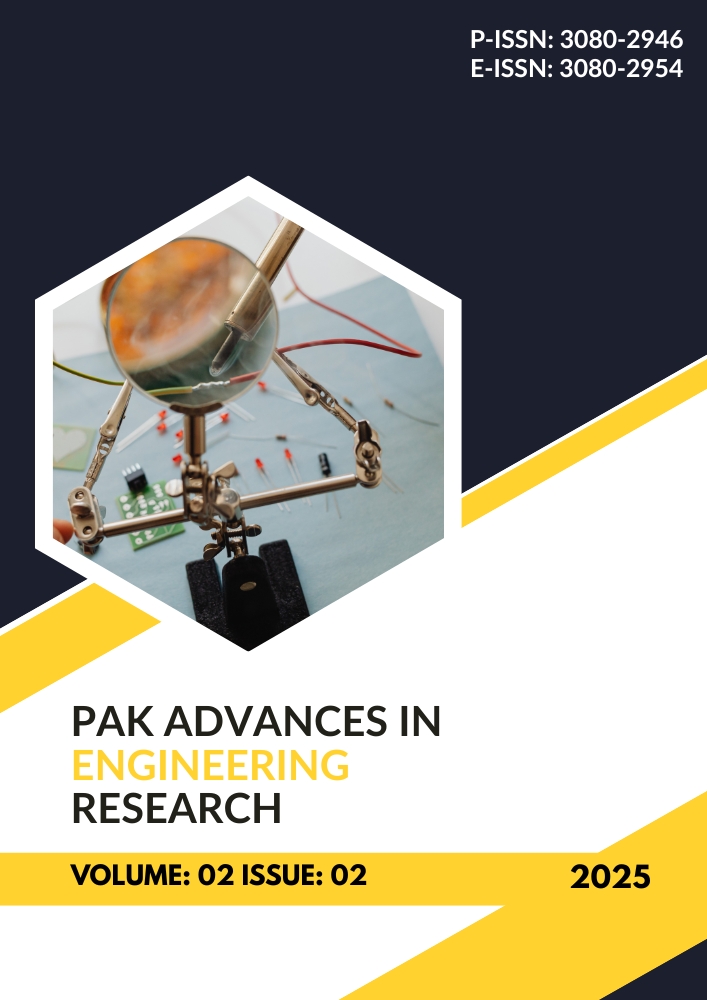 					View Vol. 2 No. 2 (2025): Pak Advances in Engineering Research
				